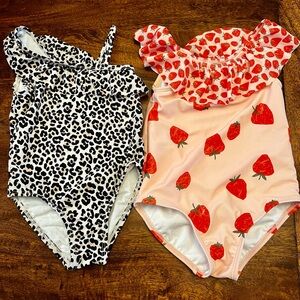 Two 3T Girl’s Swimsuits